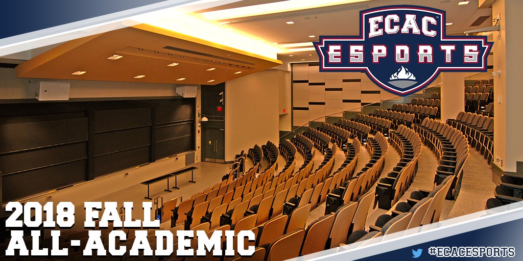 ECAC Fall 2018 Esports All-Academic Honors